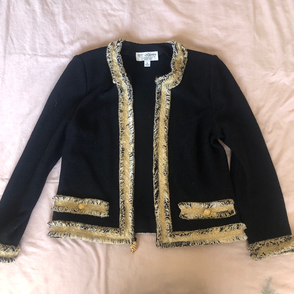 St. John Cropped Blazer